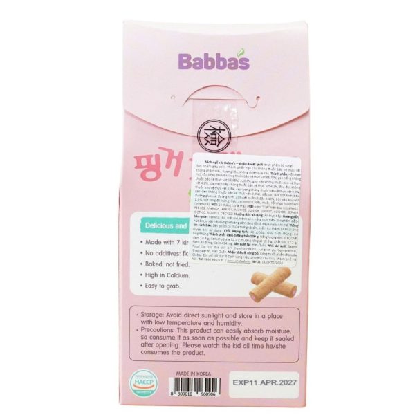 banh-ngu-coc-babbas-vi-dau-40g-tren-8-thang-1773738529 Bánh ngũ cốc Babba's vị dâu 40g (Trên 8 tháng)