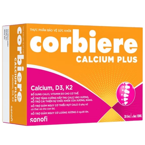 thuc-pham-bao-ve-suc-khoe-corbiere-calcium-plus-d3k2-sanofi-10ml-1768294744 Thực phẩm bảo vệ sức khỏe Corbiere Calcium Plus D3K2 Sanofi 10ML
